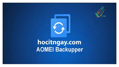 AOMEI Backupper 6.6 Installer Download
